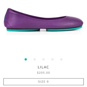 Tieks Vibrant Purple Ballet Flats